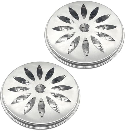 WUSJCOF Lot de 2 Support spirale anti moustique en Acier Inoxydable, Porte spirale anti moustique Idéal pour la Maison, le Camping, les Voyages et les Terrasses