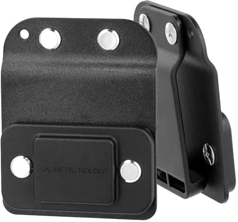 ClaspVital MagGrip | Heavy-Duty Magnetic Belt Clip | Magnetic Tool Holder for Screwdrivers, Hardware & Accessories | 2 Belt-Compatible, N52 Magnet Design