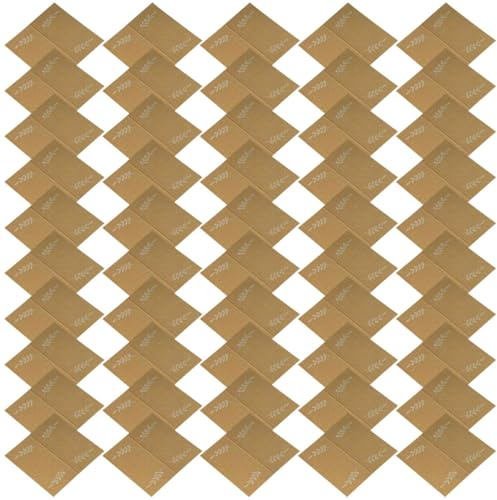 MOKKHNB 50 Piezas Tarjetas de Asientos para Bodas Tarjetas de Papel Kraft para Mesa de Boda