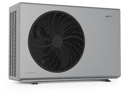 ALSAVO Pompe À Chaleur Air-Eau Monobloc HEAT R32 7 kW, Monophasé avec Einzelventilator, A+++ Efficacité Énergétique, Pour Chauffage Et Eau Chaude