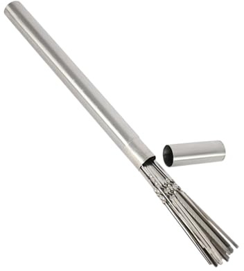 kesurpae Brochettes à Kebab antirouille pour Barbecue : des grillades savoureuses garanties avec des bâtonnets en Acier Inoxydable, Argent, 40 cm