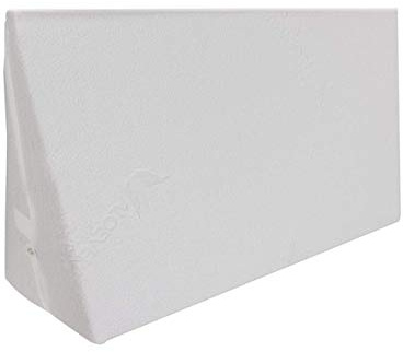 Dibapur Rückenstütze Keilkissen mit Aloe Vera Bezug für Bett & Couch - Das richtige Sofa Kissen für Ihr Zuhause - 60 cm x 50 cm x 30/1 cm