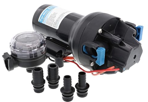 Jabsco P501J-118S-3A, ParMax HD5-12V 5GPM 60PSI Heavy Duty Freshwater Delivery Pump