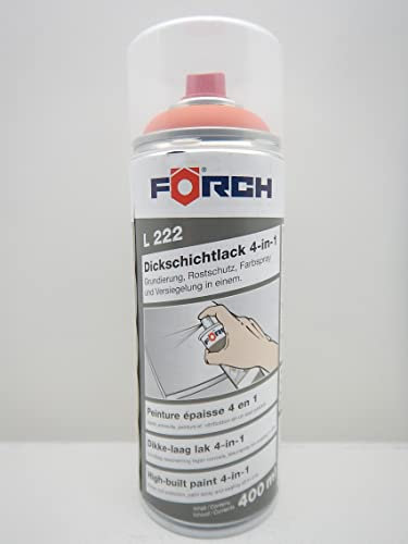 4 in 1 RAL 2010 SIGNALORANGE ORANGE DICKSCHICKTLACK LACK SPRAY SPRAYDOSE 400ML (1)