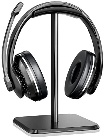 Gvolatee Support Casque, Support Casque Gamer Amovible avec Silicone Antidérapant TPU pour Toutes Les Tailles de Casque, Support de Casque pour Casque Supra-Auriculaire, Adapté pour Vitrine, Table