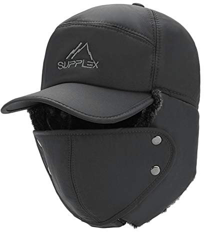 XGOPTS Unisex Trappermütze Winddicht Wintermütze Schneedicht Bombermütze mit Ohrenklappen Fliegermütze Männer Damen Mütze Warm Weich Herrenhut Kuschelig Verdickt Skimütze Outdoor Klettern