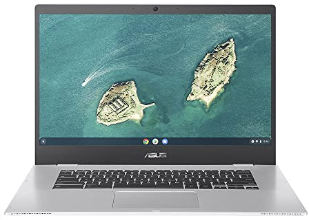 ASUS Chromebook 15 CX1500CKA 15.6 Full HD Laptop (Intel Celeron N4500, 4GB RAM, 64GB eMMC, Full HD Screen, Google Chrome OS)