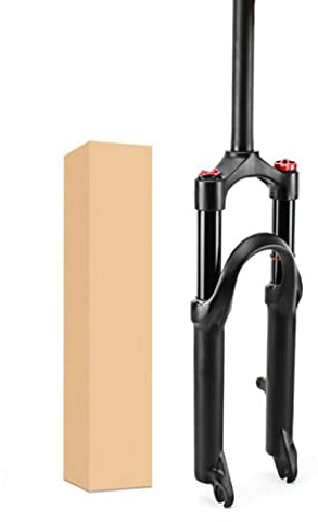 ZECHAO 20inch MTB Luft-Federgabel,Aluminiumlegierung 1-1/8 9mm Schnellspanner 100mm Reise MTB Fahrrad Federgabel Manuelle Sperrung Fahrrad Federgabel