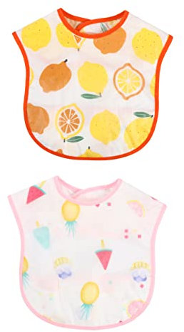 UPKOCH 2stücke Wasserdichtes Cartoon-lätzchen Aus Eva-material Für Junge Mädchen Abwaschbar Und Geruchsabweisend Einlagig Verstellbar Für Kleinkinder Fleckenresistent Und Wiederverwendbar