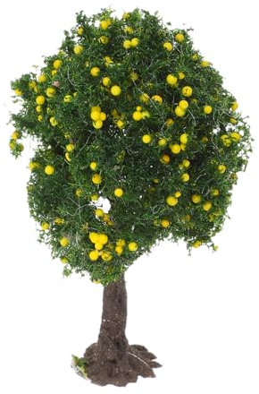 BESPORTBLE Scale Model Tree Miniature Pine Trees for Christmas Village Scenery for Potted Landscape Decor for Building Model and Table Scene