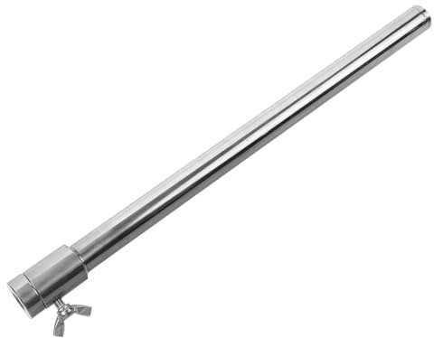 Toddmomy Weather Vane Mounting Rod Stainless Steel Antenna Pole for Tv Mounting
