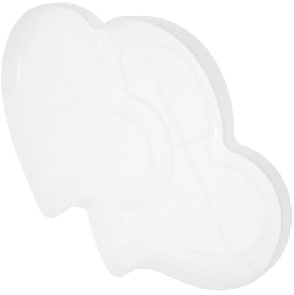 DIYEAH Stampo Silicone Cuore per Resina e Cioccolato Mold Tray Versatile per Creazioni Diy e per e Progetti Creativi