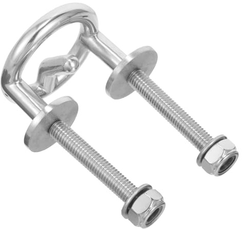 GALPADA Skizugstange Bootszubehör Edelstahl 62mm Korrosionsbeständig Skihaken Schlepphaken Für Wasserski Boot Yacht Schlepphilfe