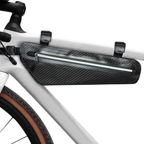 AUMTISC Fahrrad Rahmentasche Dreiecktasche 3L,100% Wasserdicht Werkzeugtasche für Mountainbike,E-Bike,Gravelbike, Rennrad, MTB