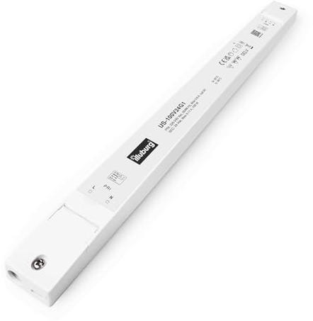 illuburg Transformador LED 24V 100W Extraplano Sin Parpadeo LED Alimentador Fuente de Alimentación Driver