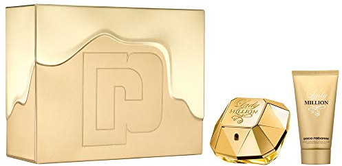Paco Rabanne Lady Million femme/woman Set (Eau de Parfum (50 ml), Bodylotion (75 ml))