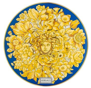Versace piattino 17cm Medusa Rhapsody Blue