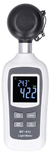 MT - 912 Handheld Digitales Lichtmessgerät Beleuchtungsstärkemessgerät LCD Mini Luxmeter Luminometer Photometer 0~200K Lx