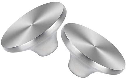 TOPBATHY 2 Poignée de Boutons de Couvercle de Casserole en Acier Inoxydable, Poignée de Boutons de Couvercle de Pot avec Vis,Pièces de Rechange pour Ustensiles de Cuisine de Cuisine à Domicil