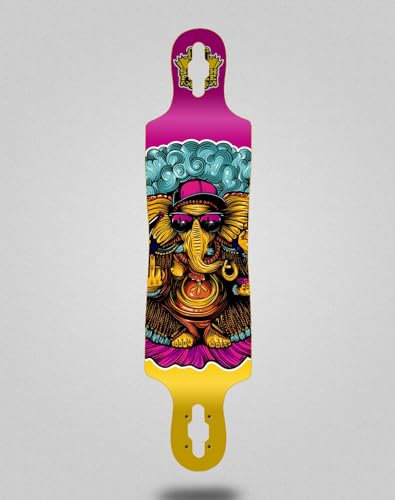 South Force Skate Skateboard Longboard Deck 40x9 Drop Rev Angels