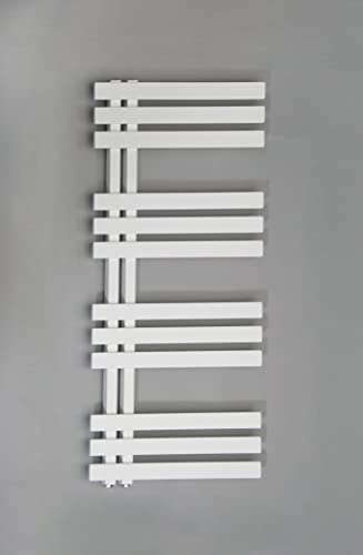 Aspira Home Rosy - Radiateur de salle de bain - Blanc - Raccord central 1/2 - 500 x 1000 mm - Chauffe-serviettes - Design moderne