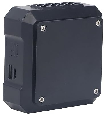 Ventilateurs à Clip de Taille, Ventilateurs à Chaîne Rechargeables par USB Batterie 4000mAh Vent Fort pour la Marche (#1)