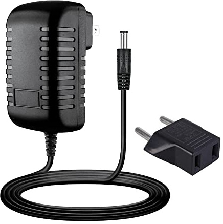 Guy-Tech AC/DC-Adapter, kompatibel mit Sportcraft Modell 79078 Einhorn-Dartspiel. Sport Craft Dartscheibe, elektronische Dartscheibe, einsteckbares Transformator-Netzkabel der Klasse 2 + EU-Stecker