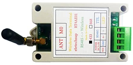 Gsrimgratoe RS485 RS232 Émetteur-récepteur sans fil USB 20 DBM 433M Transmetteur et récepteur VHF/UHF Radio Modem (RS485)