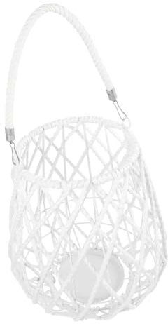 YARNOW Woven Candle Lantern Handgefertigte Teelicht-halterung Für Romantische Atmosphäre Hotel Restaurant Und Zuhause Für Wohnzimmer Schlafzimmer Und Garten Geometrisches Design