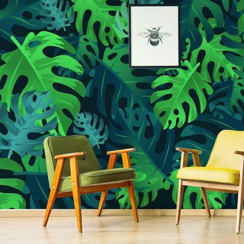 Decords Tropical Paradise Papier peint autocollant 256 x 144 cm