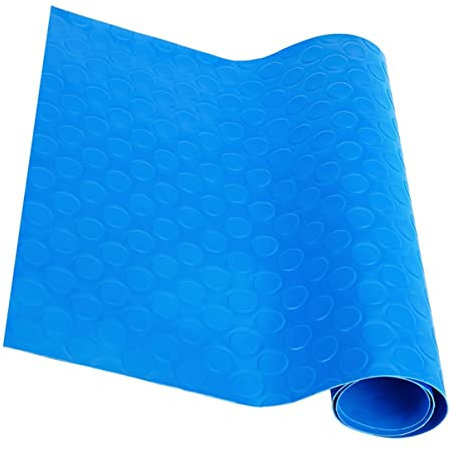 Levemolo Pool Ladder Mat Non-slip Texture Swimming Pool Floor Protector Easy Installation Prevent