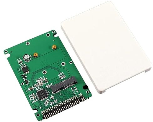YXYOZMD Adattatore da MSATA a IDE mSATA Mini SATA da 2,5 Pollici Adattatore IDE a 44 Pin da 2,5 Pollici con Custodia Come HDD da 2,5 SINTECH Nuovo