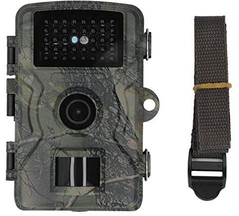 Wildtierkamera 1080P mit Nachtsichtkamera, IP66 Wasserdicht, 38 LEDs Nachtsicht & 2.0 Zoll Display, Schneller Bewegungssensor, für Jagd, Wildbeobachtung, Grundstücksüberwachung und Naturforschung