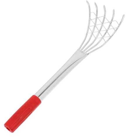 EPIGEIST Rastrello per Spiaggia in Acciaio Inossidabile Strumento Versatile per Scavare Gusci e Telline Essenziale per Attività all Aperto e Giardinaggio Leggero e Facile da Usare