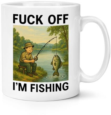 Gift Base F*ck Off I'm Fishing 10oz Mug Cup