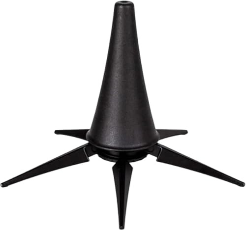 Gykutix Supporto per Tromba Portatile Supporto per Clarinetto Pieghevole Staffa per Flauto a 5 Gambe,Supporto per Treppiede per Clarinetto Staccabile per Strumenti Orchestrali,Accessori Professionali