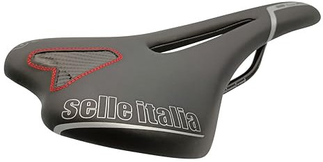 Selle Italia SLR, Sella da Bicicletta Unisex-Adulto, Nero, S3