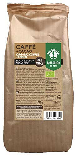 Probios Caffè + Cacao Bio - Confezione da 250 g