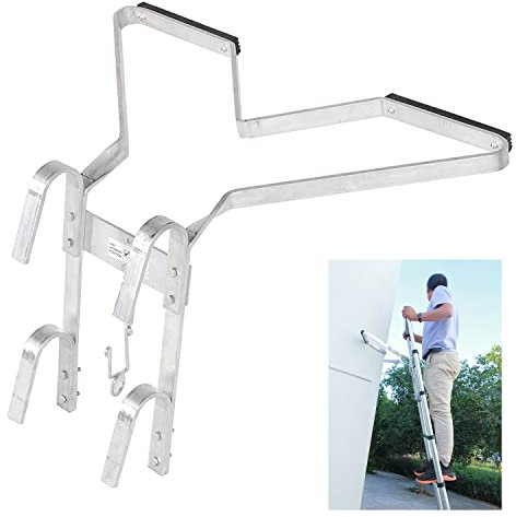 Distanziatore scala, accessori per scala, antiscivolo, scorrevole lateralmente, universale per scale di prolunga, tetto multiuso, finestra piatta