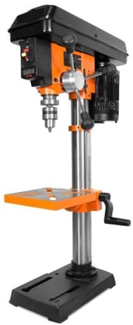 Taladro de Columna, Taladro De Mesa De Hierro Fundido De Velocidad Variable De 10 Pulgadas, Herramientas eléctricas