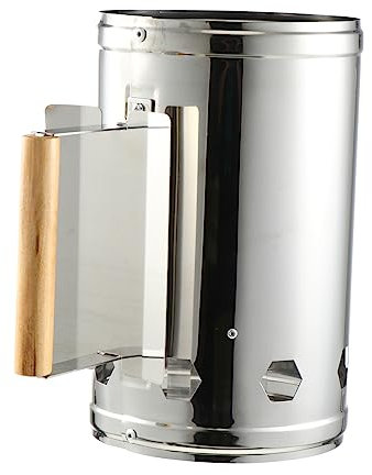 Garneck 1 Pz Secchio Antincendio per Barbecue Antipasto alla Griglia a Carbone a Carbone Depositi di Carbone per Esterni Antipasto di Carbone Botte Attrezzo Grigliare di Legno