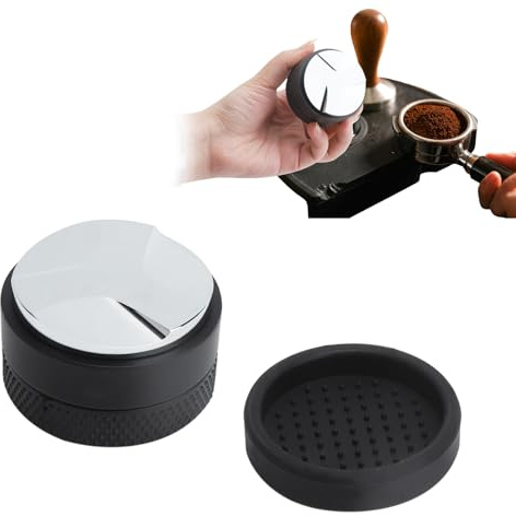 Coffee Distributor 53mm 54mm Adjustable Espresso Leveler Coffee Distribution Tool with Tamper & Cleaning Brush for Sage 53mm/54mm Portafilter, Barista Express, Normcore 54mm Coffee Accessories