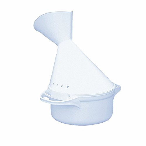 Inhalator | BerseCare Dampfinhalatoren, -zerstäuber in weiß | Inhalationsgerät / Inhaliergerät: Für die Inhalation bei Erkältung / Husten / Asthma / Bronchitis