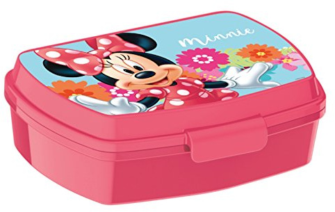 ALMACENESADAN 2087, Sandwichera figura Minnie ; Dimensiones 15x13,5x5,7 cm