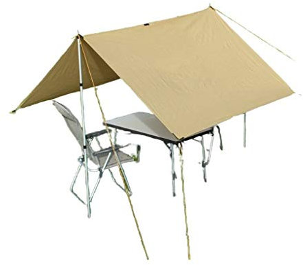 Eurotrail Plane 3 300 x 300 cm Polyester/Baumwolle/BTC braun