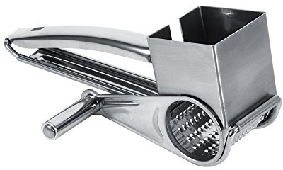 BHDD Handheld Rotary Grater Hand Rotating Cheese Grater Durable Rust Rotary Cheese Grater, Cheese Grater, for Cheese Kitchen