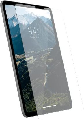 Urban Armor Gear UAG PLUS Tempered Glass Displayschutzfolie Apple iPad Air 10.9 / iPad Pro 11 Panzerglas [9H zweifach gehärtetes Glas, Anti-Fingerabdruck, 3D Touch kompatibel, 0,2mm dünn, Ultra klar]