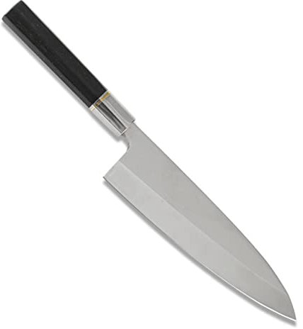 Couteau Sashimi 5Cr15 En acier inoxydable Couteille Chevices de Chease de poisson Saumon Filet de filetage Tranchon Couteau de sushi couteau (Color : I 8 inch)