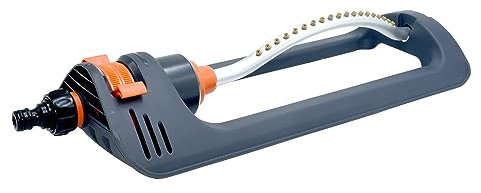 Arroseur de Jardin Lawn & Garden Essential Oscillant Arroseur | Arroseur d'eau for Cour, Couvre jusqu'à 3 600 Pieds carrés, Base Lourde
