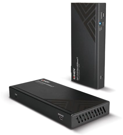 Lindy 150 m Cat.6 DisplayPort 1.2, USB, IR & RS-232 HDBaseT KVM Extender